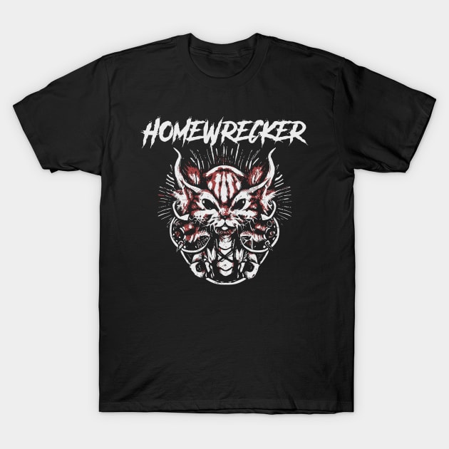 homewreker and the dark fox T-Shirt by low spirit